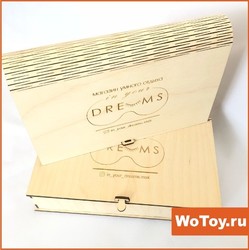 Шкатулка из фанеры деревянная упаковка