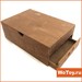 Деревянная упаковка - трансформер с отсеком для подарков и выдвижным ящичком 